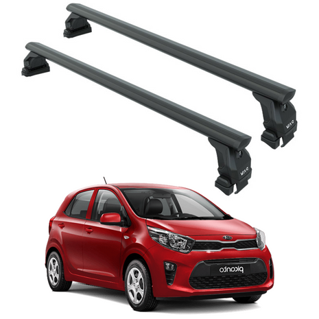Kia Picanto 2017-2023 Oluksuz Üst Tavan Portbagaj Taşıyıcı Ara Atkısı Toros Serisi Pro 4 Siyah
