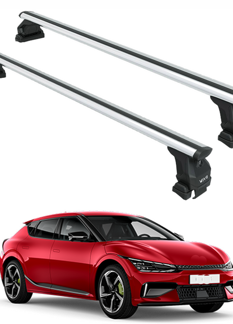 Kia Ev6 2019-2025 Oluksuz Üst Tavan Portbagaj Taşıyıcı Ara Atkısı Toros Serisi Pro 4 Gri