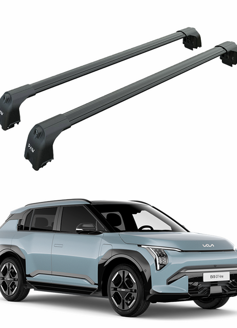 Kia Ev3 2024-2025 Portbagaj Taşıyıcı Ara Atkisi - Ara Çubuk Paw Pro 2 Siyah