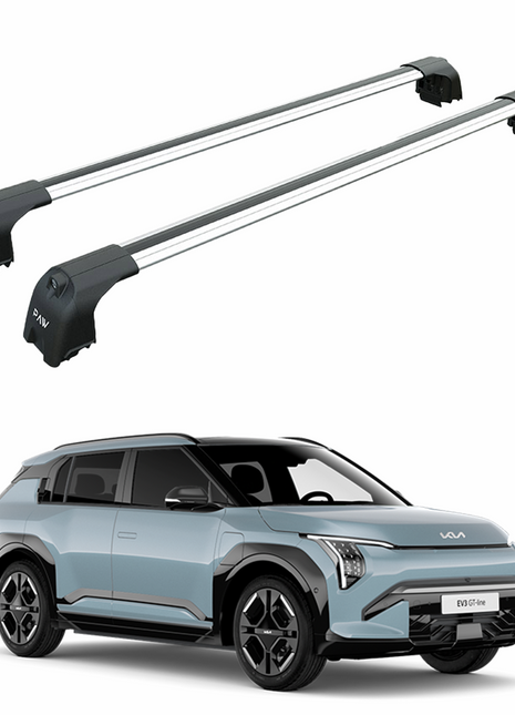 Kia Ev3 2024-2025 Portbagaj Taşıyıcı Ara Atkisi - Ara Çubuk Paw Pro 2 Gri