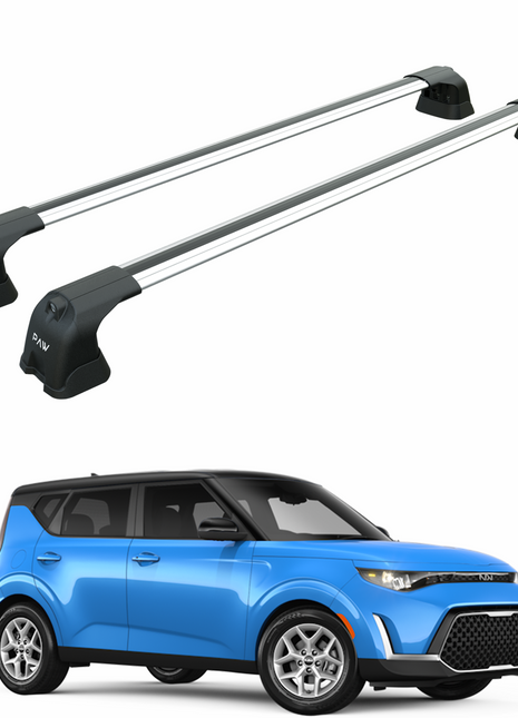 Kia Soul 2020-2025 Portbagaj Taşıyıcı Ara Atkı Aparatı Paw Pro 3 Gri