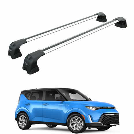 Kia Soul 2020-2025 Portbagaj Taşıyıcı Ara Atkı Aparatı Paw Pro 3 Gri
