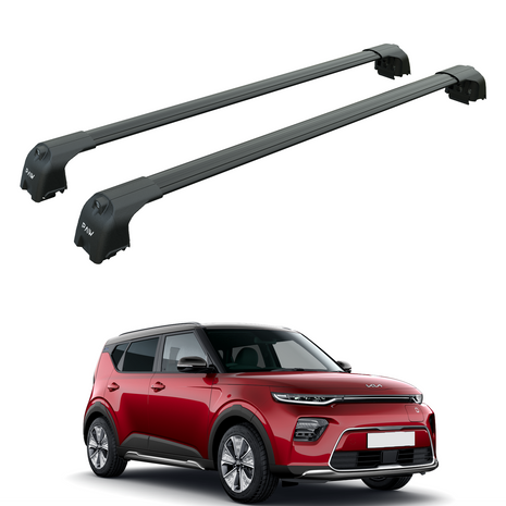 Kia Soul 2020-2025 Portbagaj Taşıyıcı Ara Atkisi - Ara Çubuk Paw Pro 2 Siyah