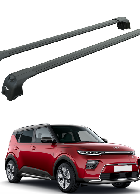 Kia Soul 2020-2025 Portbagaj Taşıyıcı Ara Atkisi - Ara Çubuk Paw Pro 2 Siyah