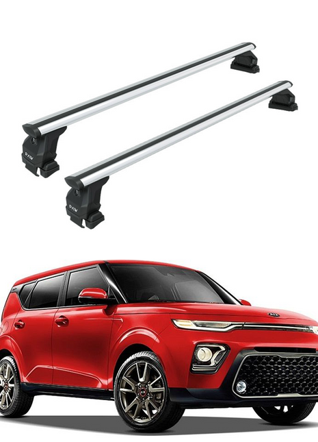 Kia Soul 2021-2025 Tavan Taşıyıcı Ara Barlar – Vidalı Montaj