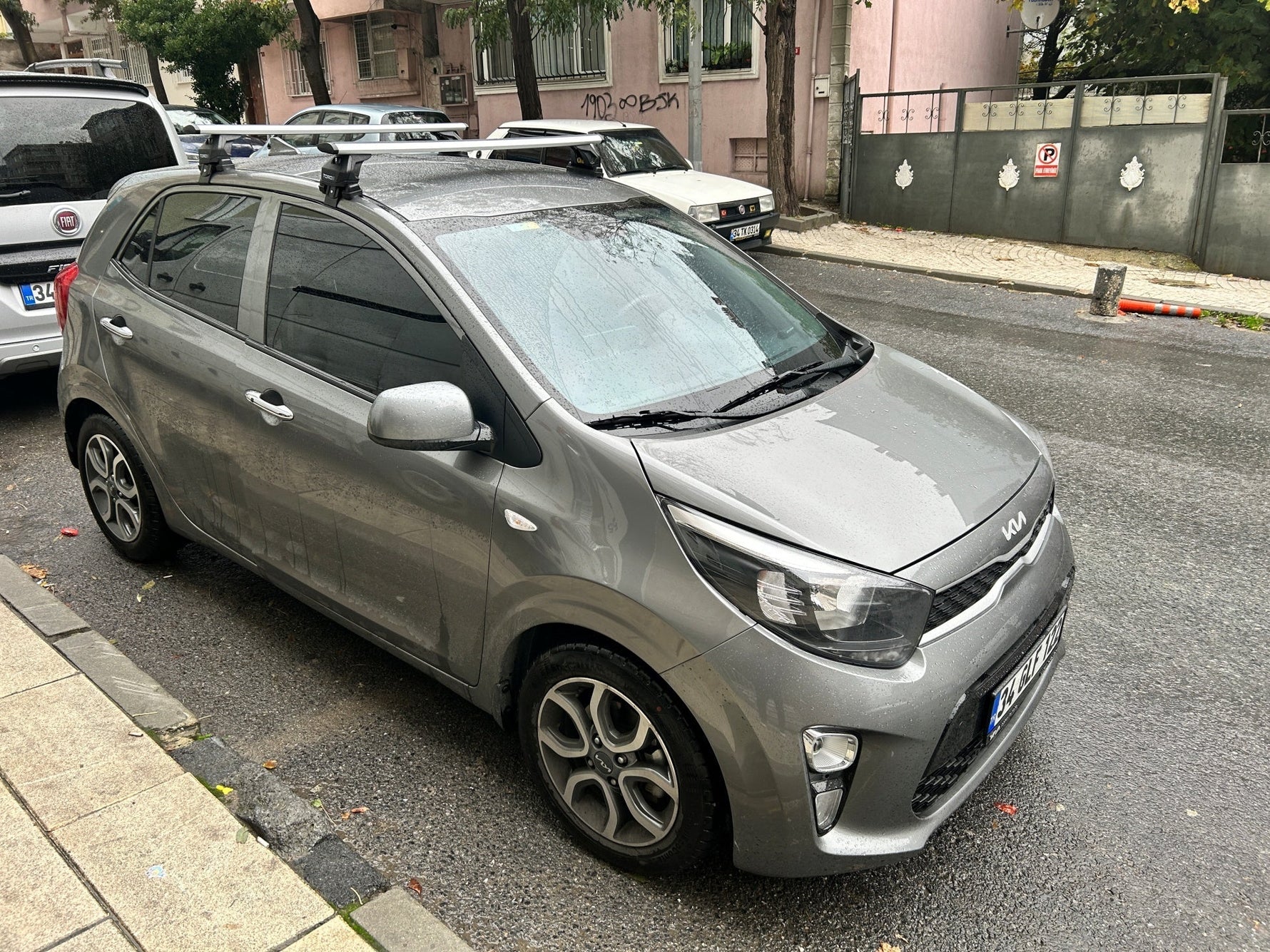 Kia Picanto 2017-2023 Oluksuz Üst Tavan Portbagaj Taşıyıcı Ara Atkısı Toros Serisi Pro 4 Siyah