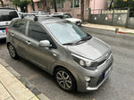 Kia Picanto 2017-2023 Tavan Portbagaj Taşıyıcı Ara Atkısı, Toros Pro 4, Gri