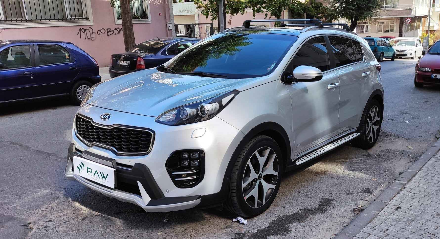 Lada Xray 2015-2022 Portbagaj Taşıyıcı Ara Atkisi - Ara Çubuk Paw Pro 2 Gri