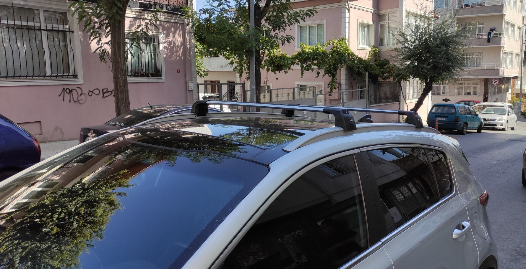 Lada Xray 2015-2022 Portbagaj Taşıyıcı Ara Atkisi - Ara Çubuk Paw Pro 2 Gri