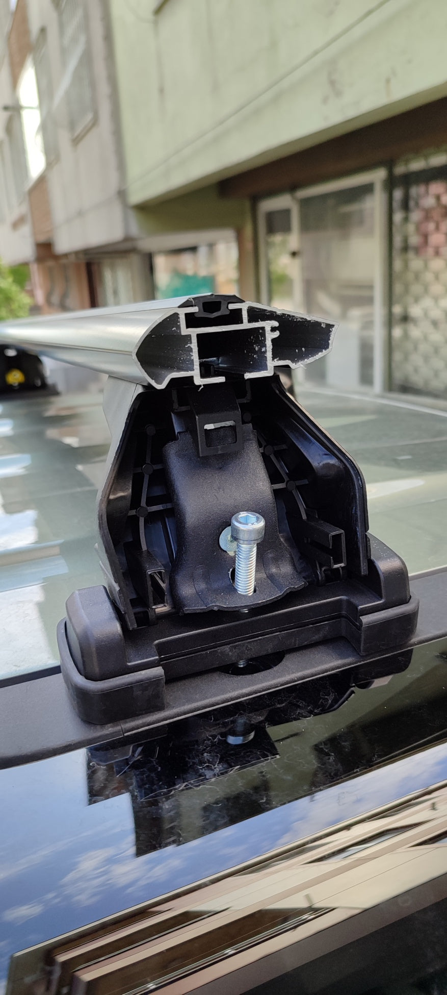 Land Rover Defender 110 2020-2025 Tavan Taşıyıcı Ara Barlar – Vidalı Montaj, Toros Fix Pro, Siyah