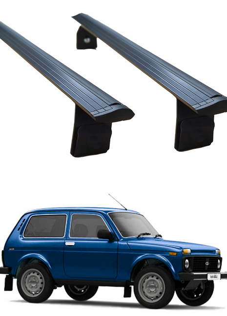 Lada Niva 1977 -2025 Yagmur Oluklu Üst Tavan Taşıyıcı Ara Atkısı Paw Siyah