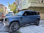 Land Rover Defender 110 2020-2025 Araç Üstü Alüminyum Tavan Yan Rayları Plus Serisi - Gri