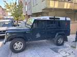 Land Rover Defender 110 1993-2020 Yagmur Oluklu Üst Tavan Taşıyıcı Ara Atkısı Paw Siyah