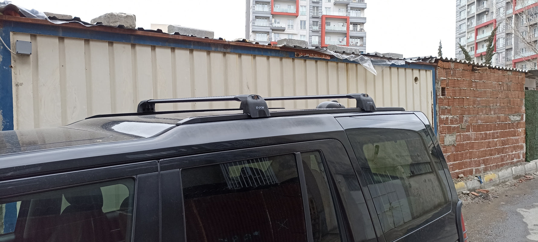 Land Rover Discovery LR3 (2004-2010) Tavan Taşıyıcı Ara Barlar Vidalı Montaj, Toros Fix Pro, Siyah