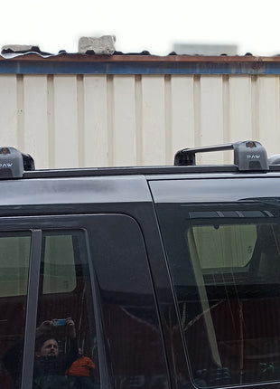 Land Rover Discovery LR3 (2004-2010) Tavan Taşıyıcı Ara Barlar – Vidalı Montaj, Toros Fix Pro, Gri