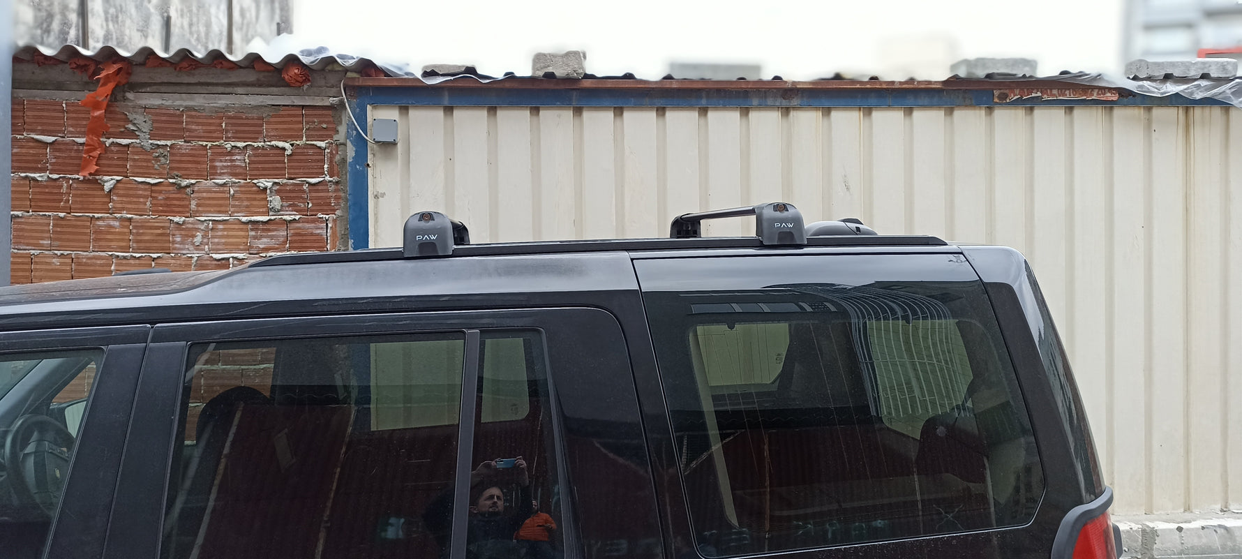 Land Rover Discovery LR3 (2004-2010) Tavan Taşıyıcı Ara Barlar Vidalı Montaj, Toros Fix Pro, Siyah