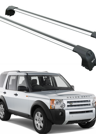 Land Rover Discovery LR3 (2004-2010) Tavan Taşıyıcı Ara Barlar – Vidalı Montaj, Toros Fix Pro, Gri