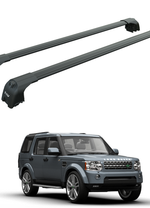 Land Rover Discovery Lr4 2009-2017 Üst Tavan Taşıyıcı Ara Atkısı T Slot Siyah