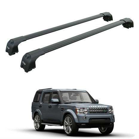 Land Rover Discovery Lr4 2009-2017 Üst Tavan Taşıyıcı Ara Atkısı T Slot Siyah