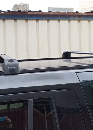 Land Rover Defender 130 2020-2025 Roof Rack Cross Bars T Slot Rail Siyah