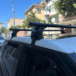 Land Rover Evoque L551 2019-2025 Oluksuz Üst Tavan Portbagaj Taşıyıcı Ara Atkısı Toros Serisi Pro 4 Siyah