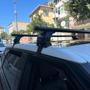 Land Rover Evoque L551 2019-2025 Oluksuz Üst Tavan Portbagaj Taşıyıcı Ara Atkısı Toros Serisi Pro 4 Siyah