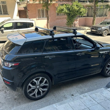 Land Rover Evoque L551 2019-2025 Oluksuz Üst Tavan Portbagaj Taşıyıcı Ara Atkısı Toros Serisi Pro 4 Gri