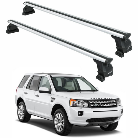 Land Rover Freelander (L359) 2006-2015 Roof Rack Tavan Taşıyıcı Ara Barlar – Vidalı Montaj