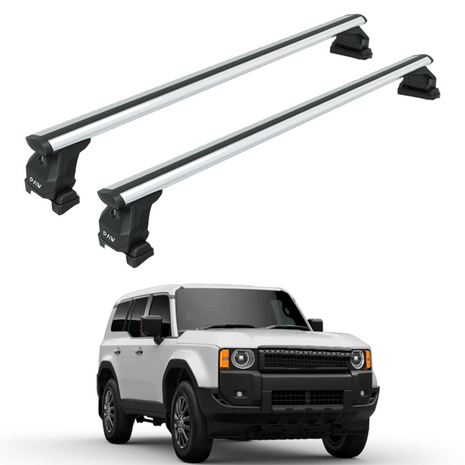 Toyota Land Cruiser 1958 Tavan Taşıyıcı Ara Barlar – Vidalı Montaj, Toros Fix Pro, Gri