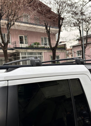 Land Rover Discovery Lr4 2009-2017 Üst Tavan Taşıyıcı Ara Atkısı T Slot Siyah