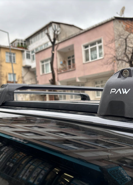 Land Rover Discovery Lr4 2009-2017 Üst Tavan Taşıyıcı Ara Atkısı T Slot Siyah