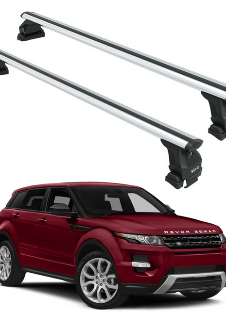 Land Rover Evoque L538 2011-2019 Oluksuz Üst Tavan Portbagaj Taşıyıcı Ara Atkısı Toros Serisi Pro 4 Gri