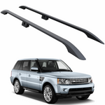 Land Rover Range Rover Vogue 2002-2012 L322 Araç Üstü Alüminyum Tavan Yan Rayları Plus Serisi - Siyah