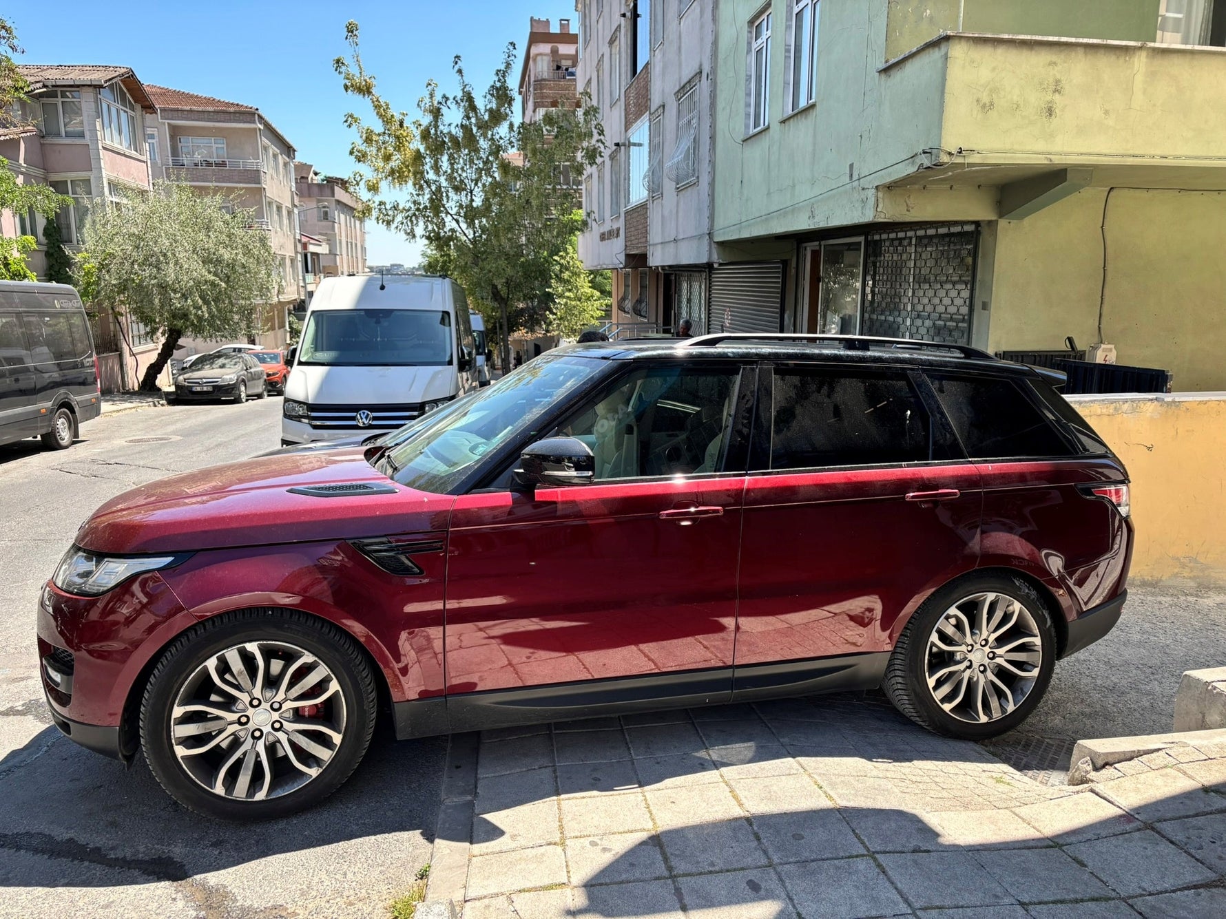 Land Rover Range Rover Sport (L494) 2013-2022 Üst Tavan Çıtası Paw Plus Serisi Gri