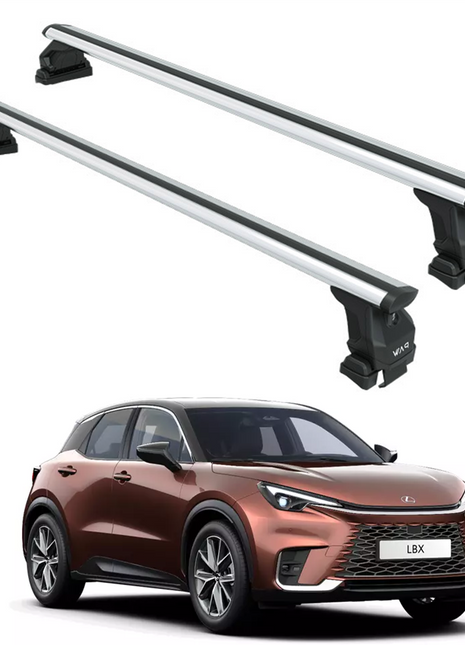 Lexus Lbx 2023-2025 Oluksuz Üst Tavan Portbagaj Taşıyıcı Ara Atkısı Toros Serisi Pro 4 Gri