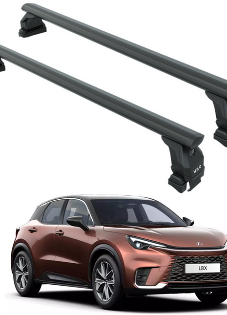 Lexus Lbx 2023-2025 Oluksuz Üst Tavan Portbagaj Taşıyıcı Ara Atkısı Toros Serisi Pro 4 Siyah