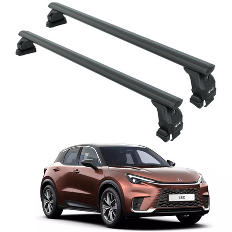 Lexus Lbx 2023-2025 Oluksuz Üst Tavan Portbagaj Taşıyıcı Ara Atkısı Toros Serisi Pro 4 Siyah