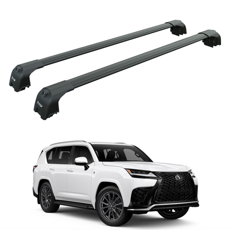 Lexus Lx 600 2021-2025 Portbagaj Taşıyıcı Ara Atkisi - Ara Çubuk Paw Pro 2 Siyah