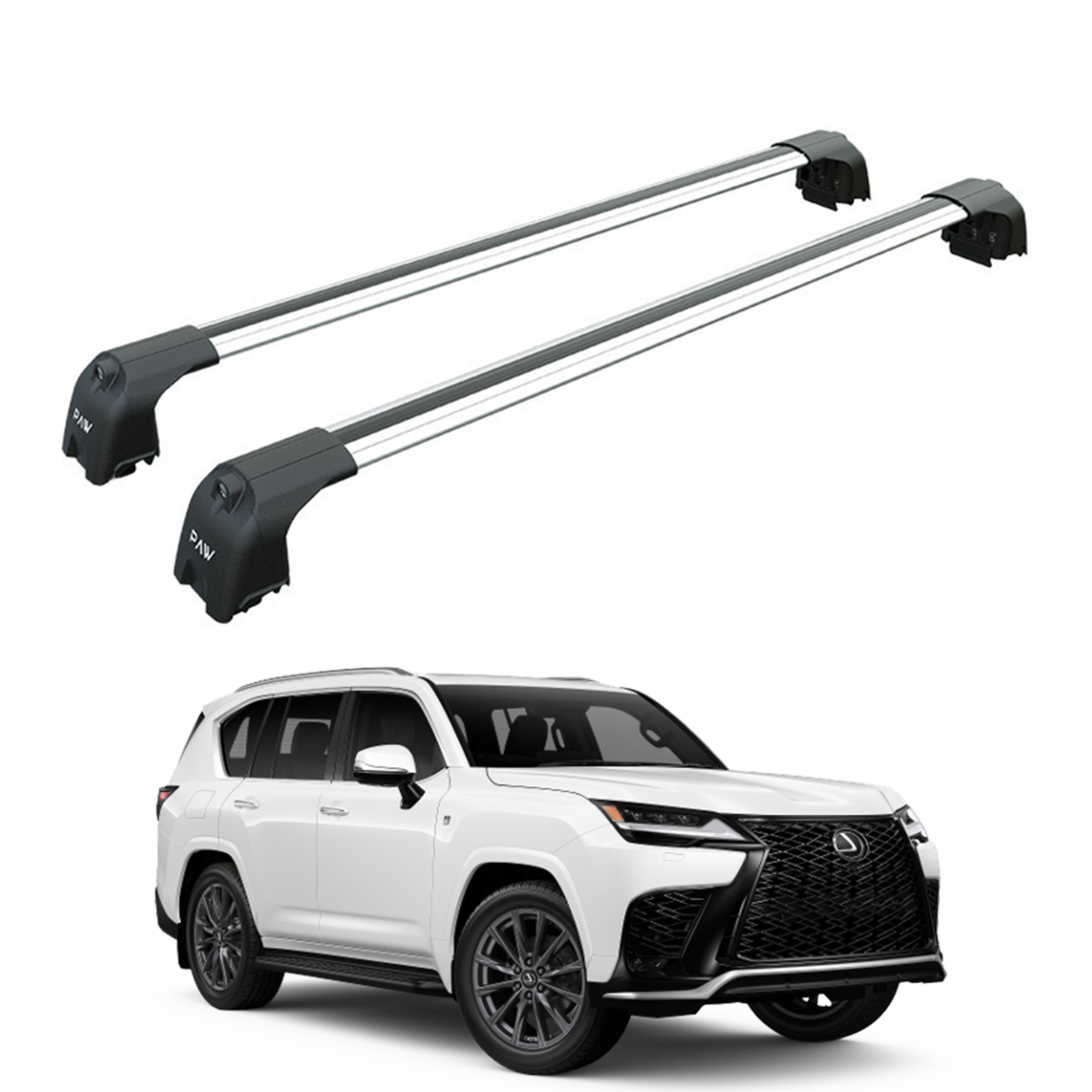 Lexus Lx 600 2021-2025 Portbagaj Taşıyıcı Ara Atkisi - Ara Çubuk Paw Pro 2 Gri