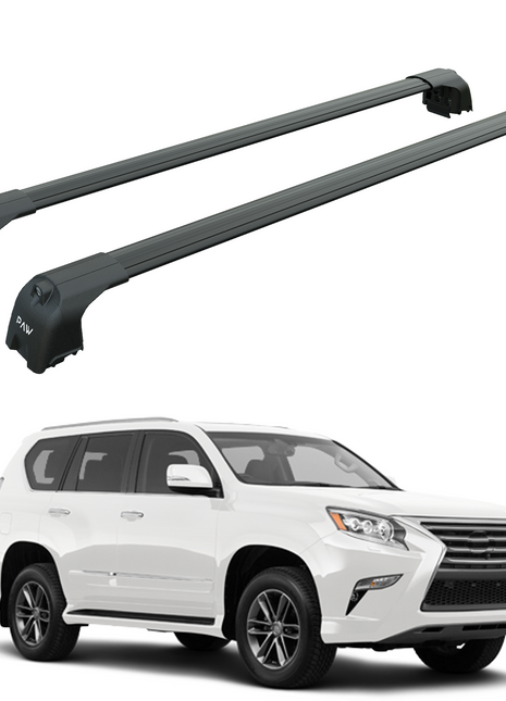 Lexus Gx460 2019-2023 Portbagaj Taşıyıcı Ara Atkisi - Ara Çubuk Paw Pro 2 Fix Siyah