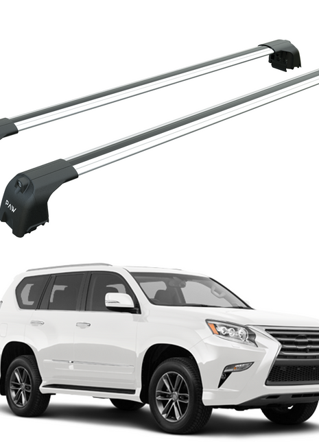 Lexus Gx460 2019-2023 Portbagaj Taşıyıcı Ara Atkisi - Ara Çubuk Paw Pro 2 Fix Gri