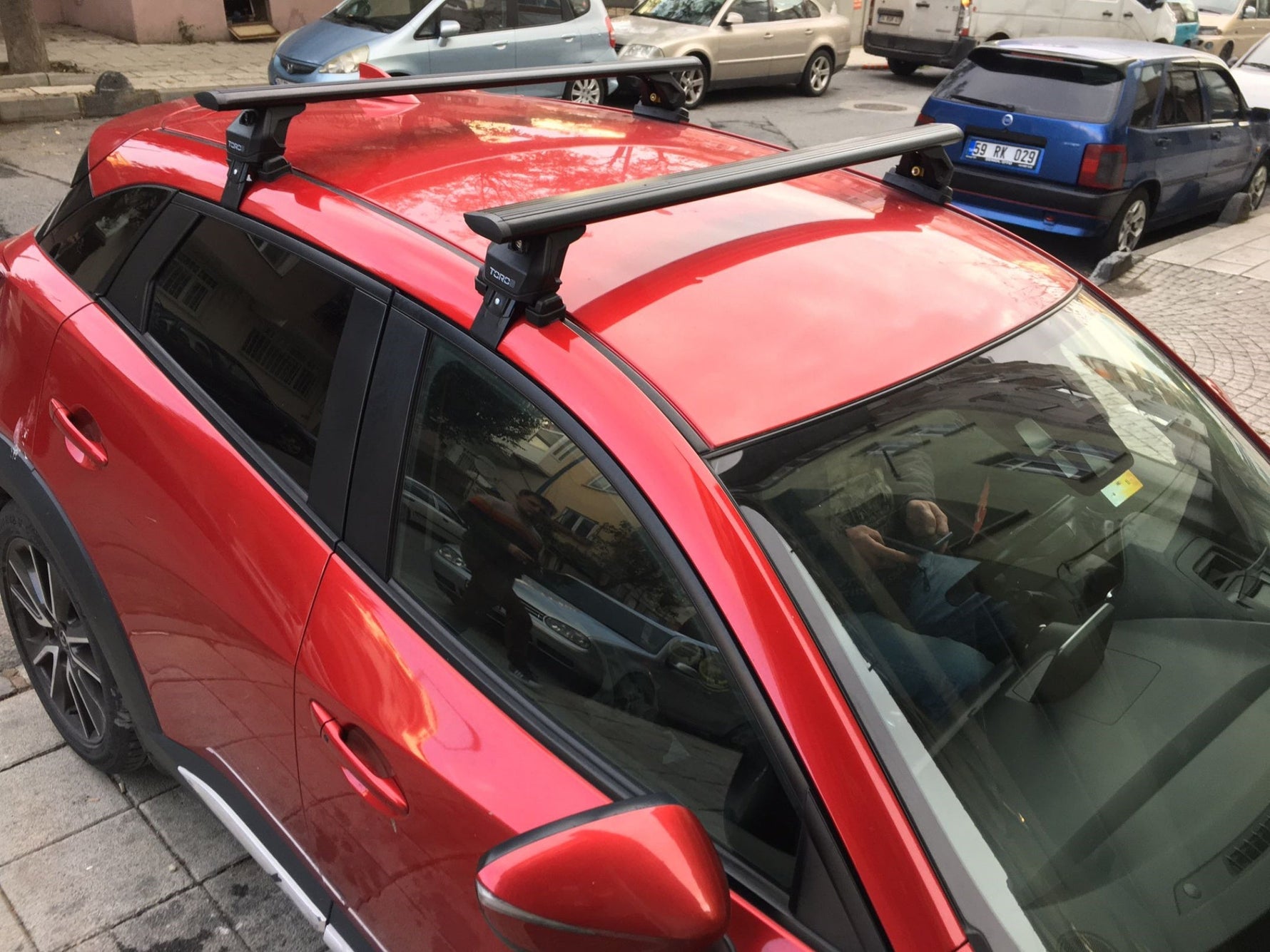 Mazda Cx 30 2020-2025 Oluksuz Üst Tavan Portbagaj Taşıyıcı Ara Atkısı Toros Serisi Pro 4