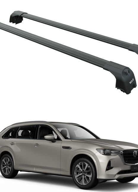 Mazda Cx-80 2025-2026 Portbagaj Taşıyıcı Ara Atkisi - Ara Çubuk Paw Pro 2 Siyah