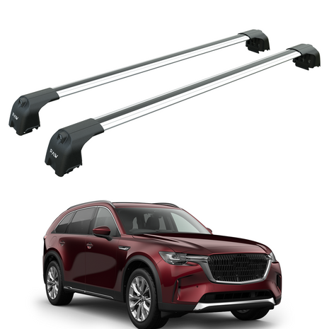 Mazda Cx-90 2024-2025 Portbagaj Taşıyıcı Ara Atkisi - Ara Çubuk Paw Pro 2 Gri