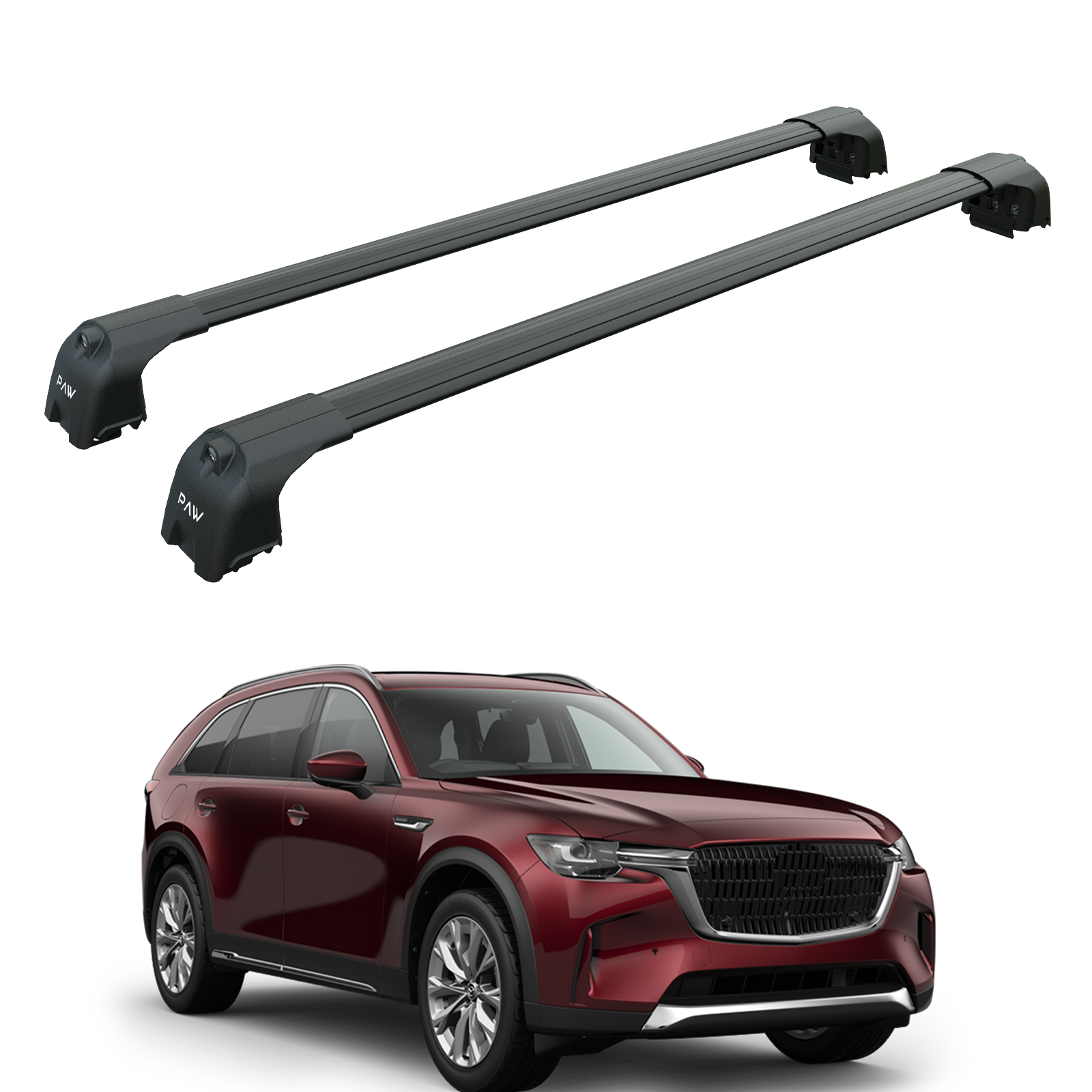 Mazda Cx-90 2024-2025 Portbagaj Taşıyıcı Ara Atkisi - Ara Çubuk Paw Pro 2 Siyah