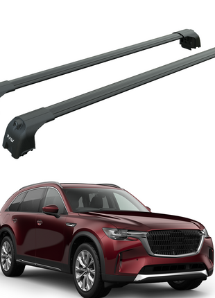 Mazda Cx-90 2024-2025 Portbagaj Taşıyıcı Ara Atkisi - Ara Çubuk Paw Pro 2 Siyah