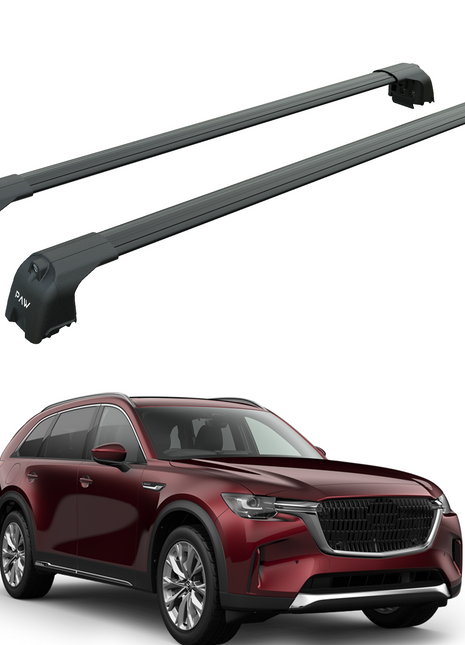 Mazda Cx-90 2024-2025 Portbagaj Taşıyıcı Ara Atkisi - Ara Çubuk Paw Pro 2 Siyah