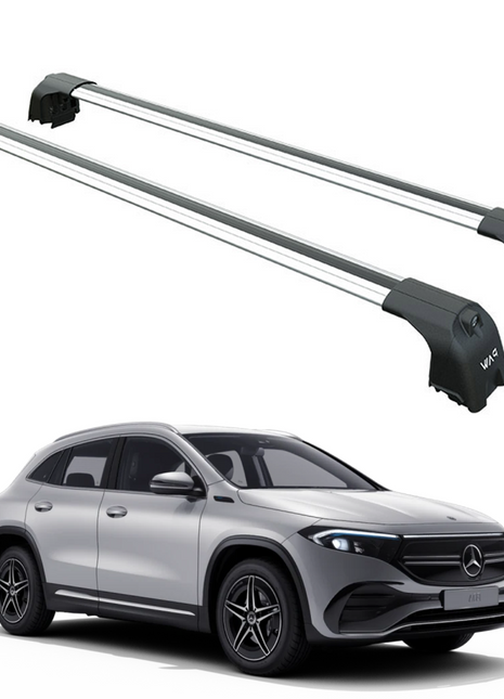 Mercedes Benz Eqa Suv 2021-2025 Portbagaj Taşıyıcı Ara Atkisi - Ara Çubuk Paw Pro 2 Gri