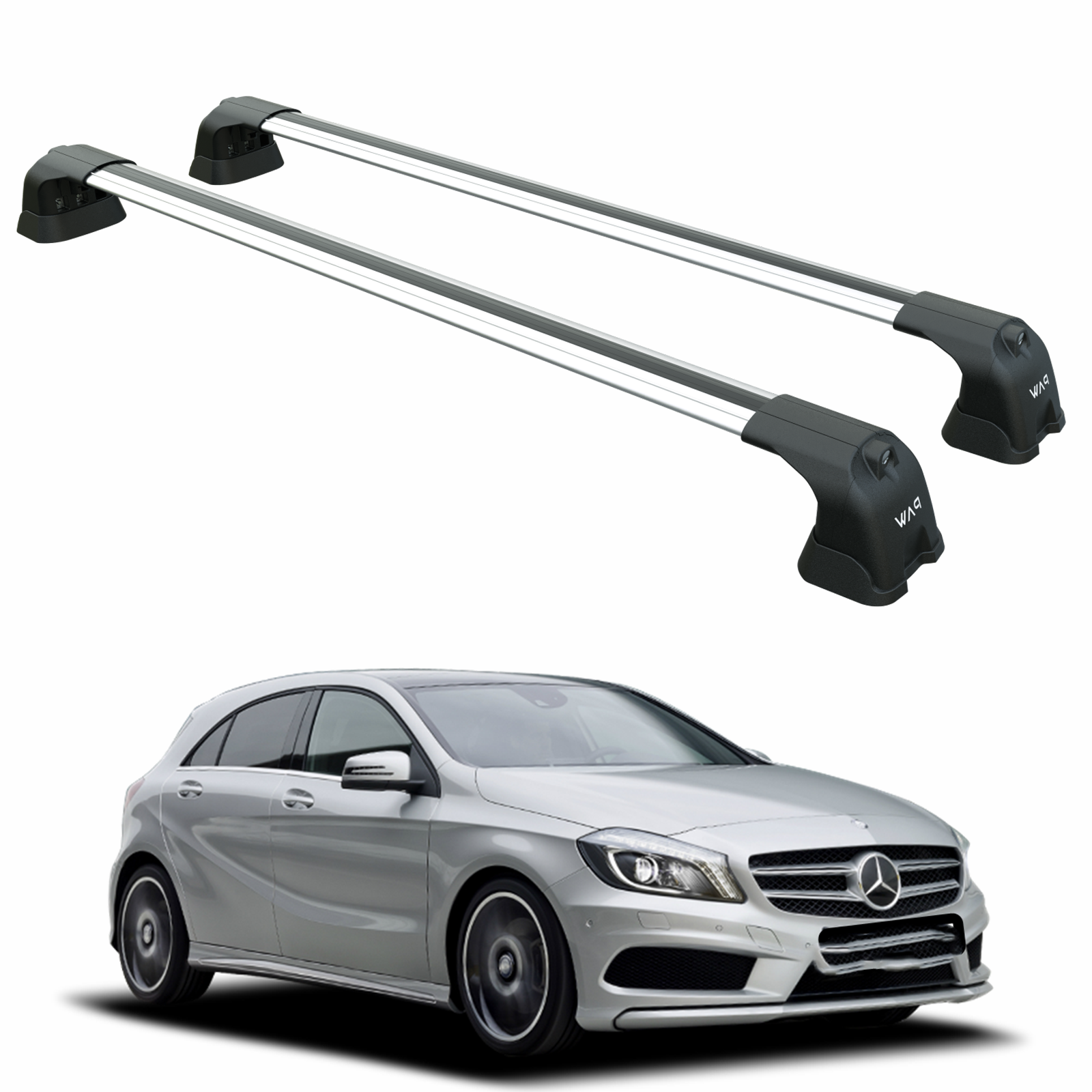 Mercedes A W176 2012-2018 Portbagaj Taşıyıcı Ara Atkı Aparatı Paw Pro 3 Gri