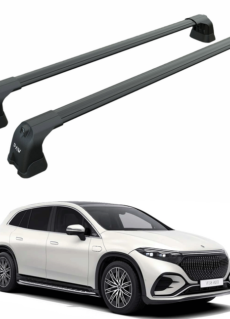 Mercedes Benz Eqs Suv 2022-2025 Portbagaj Taşıyıcı Ara Atkı Aparatı Paw Pro 3 Siyah